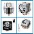 Cooler Gamer Branco Universal Intel Amd Duplo Fan Rgb C/ Led Azul Dex - Imagem 2