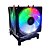 Air Cooler Fan Duplo Para Processador Intel Amd Lga Led Rgb - Imagem 1