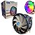 Cooler Universal Para Processador Fan Duplo Rgb 120mm Kp-Vr305 - Imagem 1