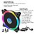 Cooler Fan para Gabinete E Cpu 120Mm X 25Mm com Led KP-VR307 KNUP - Imagem 4