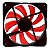 Cooler Fan Para Gabinete F20 15 Leds Vermelho Oex 1200rpm - Imagem 3