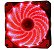 Cooler Fan Para Gabinete F20 15 Leds Vermelho Oex 1200rpm - Imagem 2