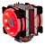 Cooler Universal dupla face Fan Duplo Rgb Intel/amd Tdp 130w - Imagem 3