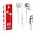 Fone de Ouvido Tipo c - Alta Definicao Auricular C/ Microfone - Branco 1,20m - Imagem 1