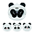 FONE DE OUVIDO BLUETOOTH PANDA EB-730P PRETO MAKETECH - Imagem 1