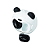 FONE DE OUVIDO BLUETOOTH PANDA EB-730P PRETO MAKETECH - Imagem 5