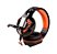 Fone De Ouvido Headset Gamer Knup Kp-491 Sound Effect Laranja - Imagem 2