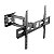 Suporte Bi-Articulado Para Tv Lcd/Led 37"A 70" - Preto Pix - Imagem 2