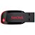 PEN DRIVE SANDISK 128GB CRUZER BLADE - Imagem 1