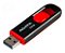 PEN DRIVE ADATA AC008 64GB PRETOVERMELHO AC00864GRKD - Imagem 1