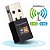 Adaptador Wifi Dual Band 2.4 5ghz 600mbps Wireless 5g Ac - Imagem 1
