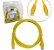 Cabo De Rede Patch Cord Amarelo Cat5E Gigabit 1,5 Metro - Imagem 2