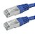 Cabo De Rede Patch Cord  Cat5E Ftp Blindado - 5M - Azul - Imagem 2