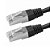 Cabo De Rede Patch Cord Cat5E Ftp Blindado Gigabit - 2M - Preto 5+ - Imagem 2