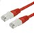 Cabo De Rede Patch Cord Cat6 Ftp Blindado Gigabit 2M Vermelho 5+ - Imagem 2