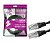 Cabo De Rede Patch Cord Cat5E Ftp Blindado 5 Metros Preto - Imagem 1