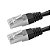 Cabo De Rede Patch Cord Cat6 Ftp Blindado 2M Preto - Imagem 2