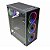 Gabinete Gamer KMex Divinus CG-AL10 Lateral Vidro 3 Fans Preto - Imagem 4