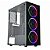 Gabinete Gamer KMex Divinus CG-AL10 Lateral Vidro 3 Fans Preto - Imagem 1