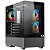 Gabinete Gamer Redragon Aquario Reflect Flow Preto Ca606B - Imagem 3