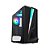 Gabinete K-Mex Gamer Middle Tower Black Hawk s/ cooler CG-05QI - Imagem 1