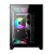 Gabinete Gamer Aquario Kirra Preto Rgb C/4x AFan Rgb Liketec - Imagem 3