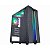 Gabinete Gaming Kratos Preto Led Rgb Cg-42Tp K-Mex - Imagem 1