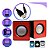 Caixa de Som para PC/Notebook KP-609 - Knup KP-609 Vermelha - Imagem 1