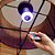 Lampada Bluetooth Musica Rgb Rotativa Festa Controle Remoto - Imagem 3