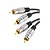 Cabo Áudio Rca Stereo Blindado Metal 2x2 Fitz-A3 5 Metros - Imagem 3