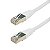 Cabo de Rede Patch Cord Cat5e Ftp Blindado Gigabit 2m Branco - Imagem 3