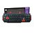 Teclado Gamer Usb  5+ Nemesis Start 2.0 Preto e Vermelho - Imagem 1