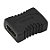 Junção Emenda Hdmi Femea Para Hdmi Femea Full Hd 1080p Pix - Imagem 2
