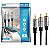 Cabo Áudio P2 Para 2 Rca Estereo Plug Metal Fitz 5M - Imagem 3