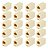 Kit 20 Emenda Rj45 8x8 Cat5 Cat6 1 Gbps Emenda Cabo De Rede - Imagem 1