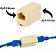 Kit 20 Emenda Rj45 8x8 Cat5 Cat6 1 Gbps Emenda Cabo De Rede - Imagem 2