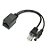 Kit 10 Adaptador Injetor POE Macho Femêa 10/100 Para Cftv - Imagem 3