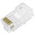 Kit 100 Conectores Rj45 8x8 Cat6 Embalagem C/100 Uni Chipsce - Imagem 2