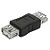 Junção Adaptador Emenda Usb 2.0 A Femea Para A Femea 2.0 - Imagem 3