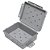10 Caixas Herméticas Multiuso Plástica Baby Wireless Cinza - Imagem 4