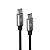 Cabo Usb C Para Usb C Turbo 2.0 1,2M Aluminum Mobile Premium - Imagem 2
