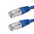 Kit 5 Cabo De Rede Patch Cord Cat6 Ftp 2 Metros Azul Blindad - Imagem 4