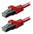 Kit 10 Cabo De Rede Patch Cord Cat6 Ftp Blindado 2M Vermelho - Imagem 4