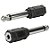 Adaptador De Áudio P10 Mono Para P2 J2 Mono - Imagem 1