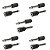 Kit 5 Adaptador De Áudio P10 Mono Para P2 J2 Mono - Imagem 1
