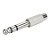Adaptador P10 Macho Estereo Para Jack Rca Fêmea Metalico - Imagem 3