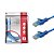 Cabo De Rede Internet Gigabit Cat5E Até 1Gb Azul 15 Metros - Imagem 1