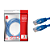 5x Cabo De Rede Internet Gigabit Cat5e Até 1gb Azul 5 Metros - Imagem 2