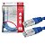 Cabo De Rede Patch Cord Cat6 Ftp Blindado 5 Metros Azul - Imagem 1