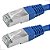 Cabo De Rede Patch Cord Cat6 Ftp Blindado 5 Metros Azul - Imagem 2
